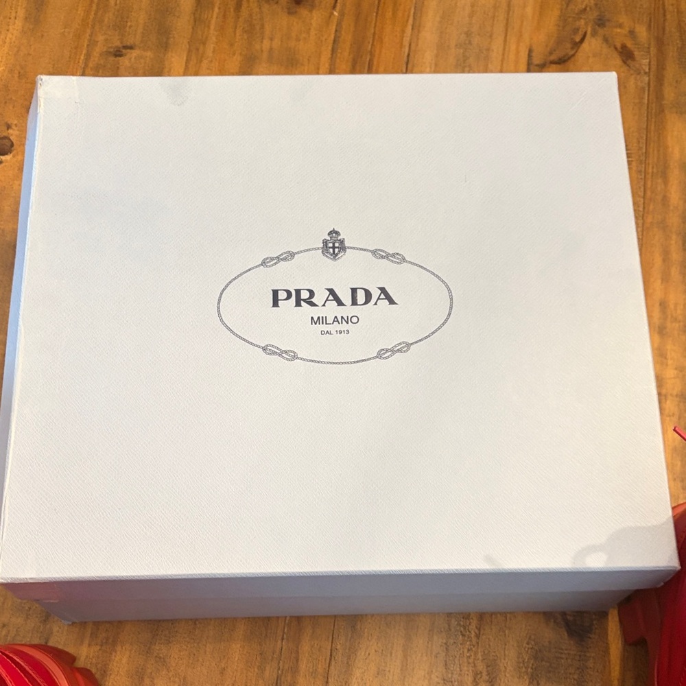 Prada Monolith Red Boots - Picture 8 of 8
